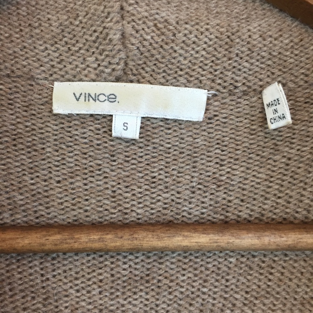 SOLD VINCE Oversized Cashmere Wool Alpaca Blend - Picture 2 of 6